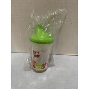 Vintage Nestle Juicy Juice Advertisement Plastic Sippy Cup with Valve RARE